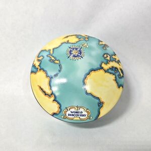 Tiffany & Co Tauck World Discovery Map Porcelain Trinket Box made in France